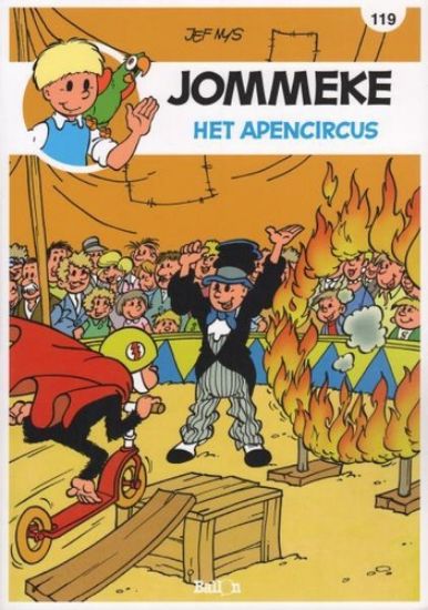 Afbeelding van Jommeke #119 - Apencircus (BALLON, zachte kaft)