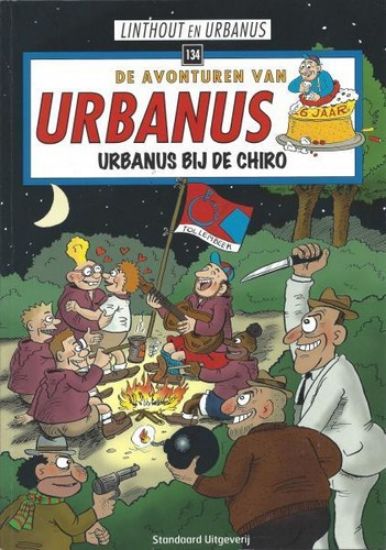 Afbeelding van Urbanus #134 - Urbanus bij de chiro (STANDAARD, zachte kaft)
