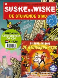 Afbeeldingen van Suske en wiske #311 - Stuivende stad + cd - Tweedehands