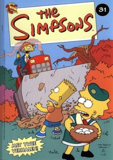 Afbeelding van Simpsons #31 - De boeman/rechter marge (MEZZANINE, zachte kaft)