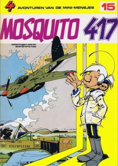 Afbeelding van Mini mensjes #15 - Mosquito 417 - Tweedehands (DUPUIS, zachte kaft)