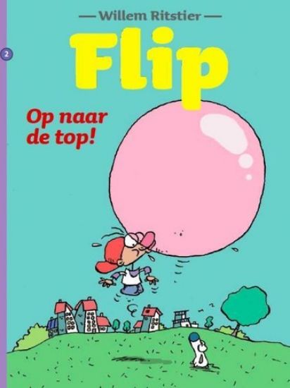 Afbeelding van Flip #2 - Op naar top (STRIP 2000, zachte kaft)