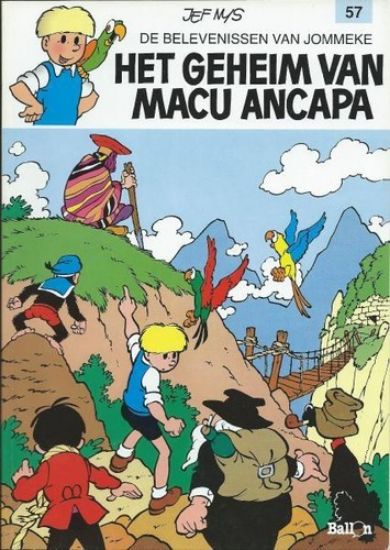 Afbeelding van Jommeke #57 - Geheim van macu ancapa (BALLON, zachte kaft)