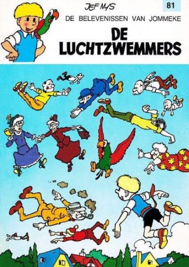 Afbeelding van Jommeke #81 - Luchtzwemmers (BALLON, zachte kaft)
