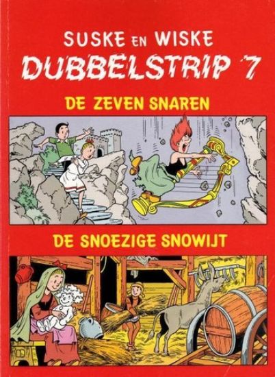 Afbeelding van Suske en wiske dubbelstrip #7 - Dubbelstrip zeven snaren/snoezige snoewijt - Tweedehands (STANDAARD, zachte kaft)