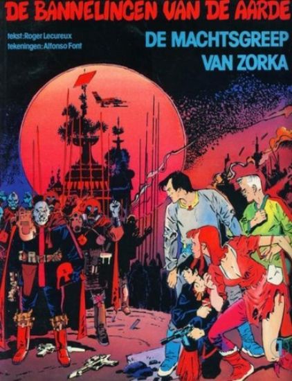 Afbeelding van Bannelingen aarde #1 - Machtsgreep van zorka (OBERON, zachte kaft)