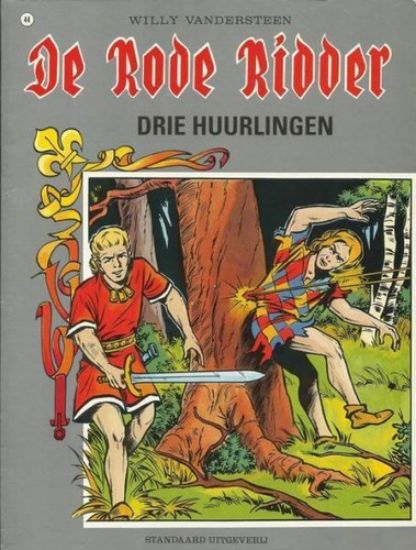 Afbeelding van Rode ridder #44 - Drie huurlingen (STANDAARD, zachte kaft)
