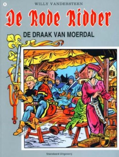 Afbeelding van Rode ridder #9 - Draak van moerdal (STANDAARD, zachte kaft)