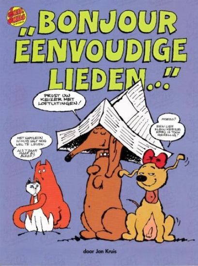 Afbeelding van Jan jans - Bonjour eenvoudige lieden - Tweedehands (JOOP WIGGERS, zachte kaft)