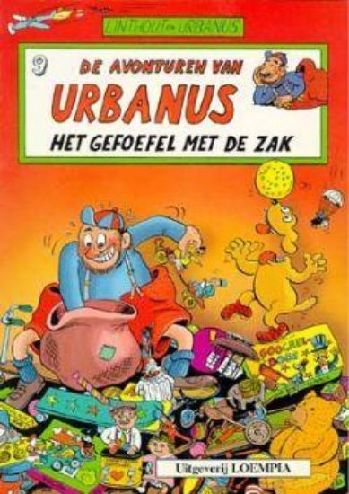 Afbeelding van Urbanus #9 - Gefoefel met de zak - Tweedehands (LOEMPIA, zachte kaft)