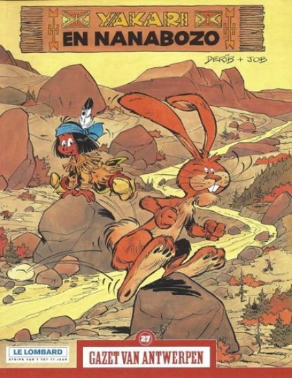 Afbeelding van Yakari #27 - Nanabozo (gazet van antwerpen) (LOMBARD, zachte kaft)