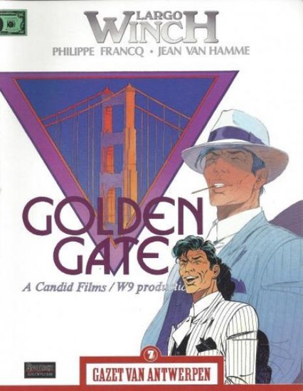 Afbeelding van Largo winch #7 - Golden gate (gazet van antwerpen) (DUPUIS, zachte kaft)