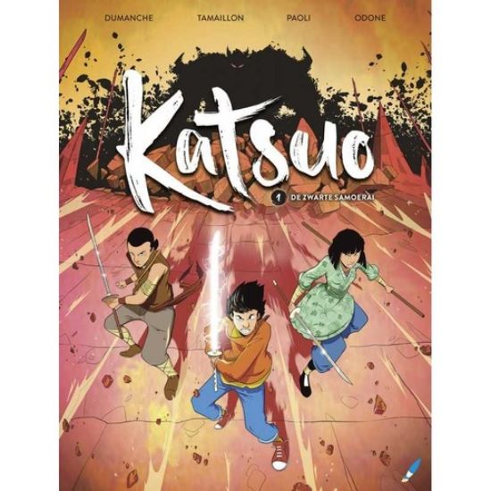 Afbeelding van Katsuo #1 - Zwarte samoerai (DAEDALUS, zachte kaft)