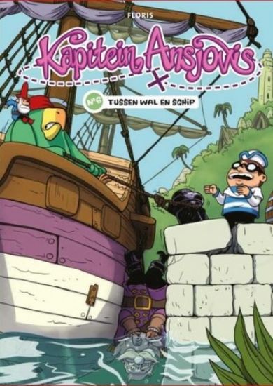 Afbeelding van Kapitein ansjovis #6 - Tussen wal en schip (SYNDIKAAT, zachte kaft)