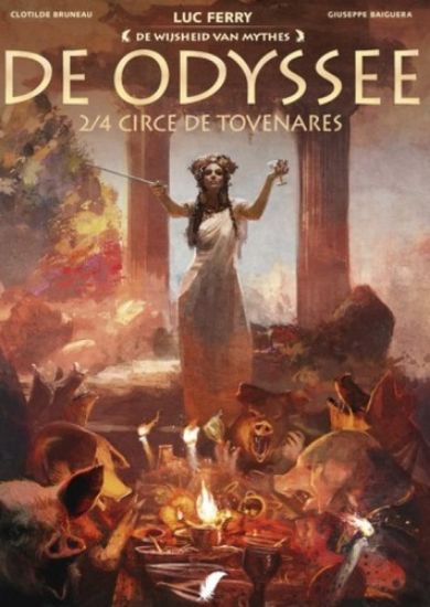 Afbeelding van Wijsheid van mythes #19 - Odyssee circe de tovenares 2/4 (DAEDALUS, zachte kaft)
