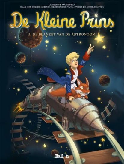 Afbeelding van Kleine prins #5 - Planeet van de astronoom (BALLON, zachte kaft)