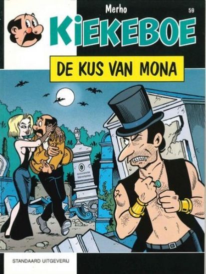 Afbeelding van Kiekeboe #59 - Kus van mona (1e reeks) (STANDAARD, zachte kaft)
