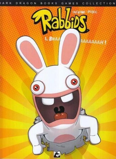 Afbeelding van Rabbids nederlands #1 - Bwaaaaaaaaaaaaaaah (DARK DRAGON BOOKS, zachte kaft)