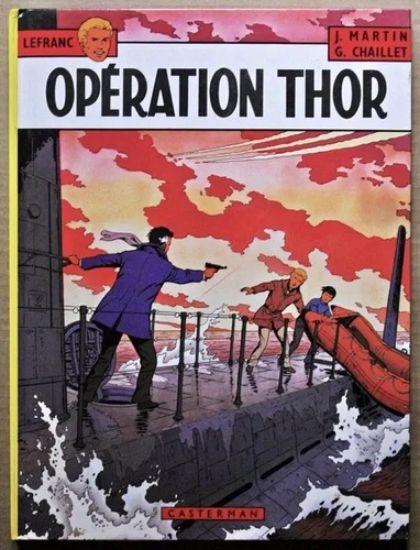 Afbeelding van Lefranc (fra) - Operation thor - Tweedehands (CASTERMAN, harde kaft)
