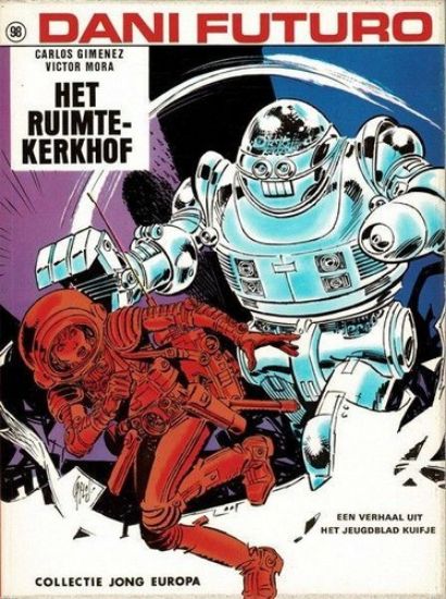 Afbeelding van Collectie jong europa #98 - Dani futuro ruimtekerkhof - Tweedehands (LOMBARD, zachte kaft)