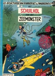 Afbeeldingen van Robbedoes #9 - Schuilhol van het zeemonster (gb) - Tweedehands