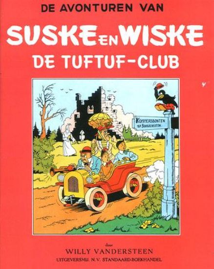 Afbeelding van Suske en wiske #133 - Tuf tuf club (nieuwsblad) - Tweedehands (STANDAARD, zachte kaft)