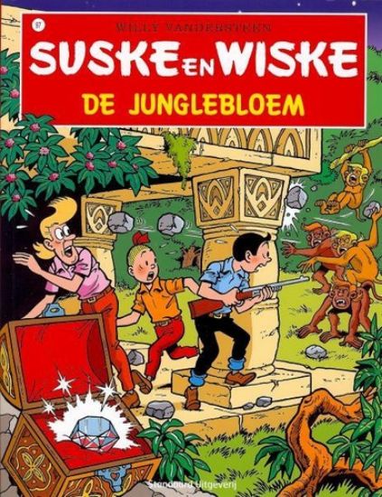 Afbeelding van Suske en wiske #97 - Junglebloem (nieuwe cover) - Tweedehands (STANDAARD, zachte kaft)
