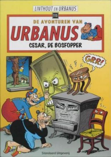 Afbeelding van Urbanus #115 - Cesar de bosfopper - Tweedehands (STANDAARD, zachte kaft)