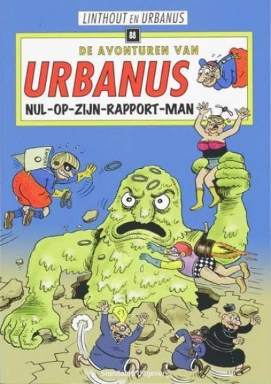 Afbeelding van Urbanus #88 - Nul op zijn rapport man (STANDAARD, zachte kaft)