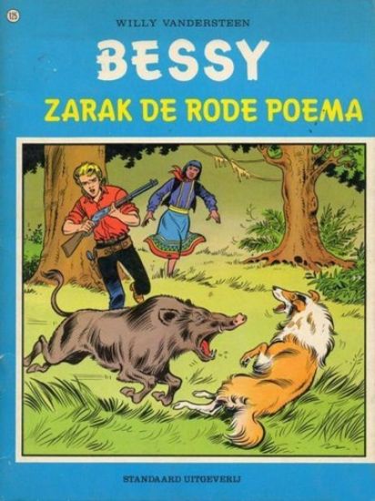 Afbeelding van Bessy #125 - Zarak de rode poema - Tweedehands (STANDAARD, zachte kaft)