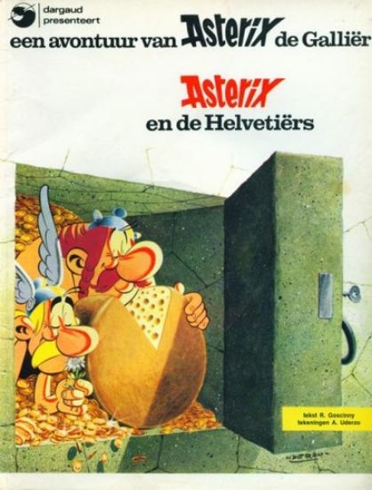 Afbeelding van Asterix #16 - Helvetiers (oude kaft) - Tweedehands (DARGAUD, zachte kaft)