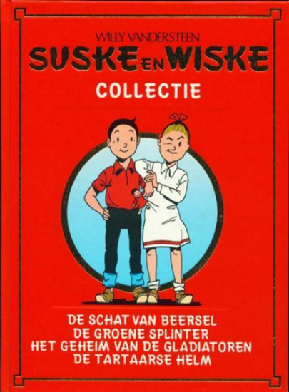 Afbeelding van Suske en wiske lekturama #12 - Schat beersel/groene splinter/geheim gladiatoren/tartaarse helm - Tweedehands (LEKTURAMA, harde kaft)
