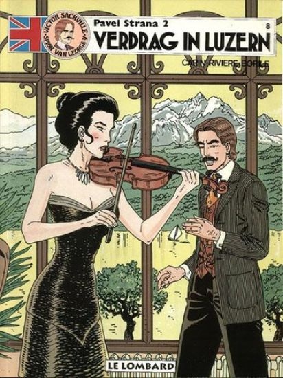 Afbeelding van Victor sackville #8 - Pavel strana 2 verdrag in luzern - Tweedehands (LOMBARD, zachte kaft)