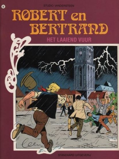 Afbeelding van Robert bertrand #86 - Laaiend vuur - Tweedehands (STANDAARD, zachte kaft)