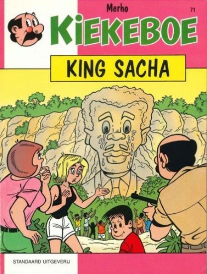 Afbeelding van Kiekeboe #71 - King sacha (1e reeks) (STANDAARD, zachte kaft)