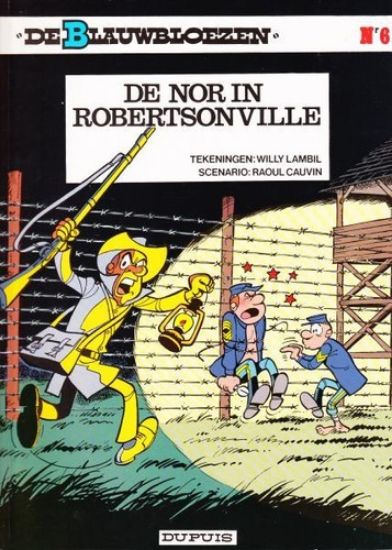 Afbeelding van Blauwbloezen #6 - Nor in robertsonville (DUPUIS, zachte kaft)