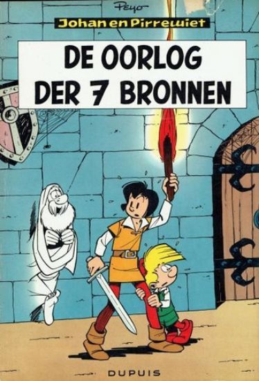 Afbeelding van Johan pirrewiet #10 - Oorlog der 7 bronnen - Tweedehands (DUPUIS, zachte kaft)