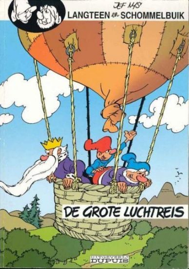 Afbeelding van Langteen en schommelbuik - Grote luchtreis - Tweedehands (DUPUIS, zachte kaft)