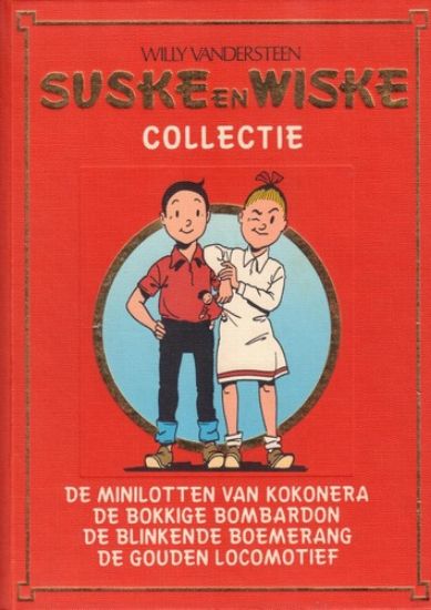 Afbeelding van Suske en wiske lekturama #24 - Minilotten kokonera/bokkige bombardon/blinkende boemerang/gouden locomotief - Tweedehands (STANDAARD, harde kaft)