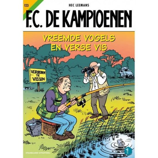 Afbeelding van Fc kampioenen #123 - Vreemde vogels en verse vis (STANDAARD, zachte kaft)