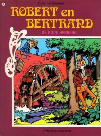 Afbeelding van Robert bertrand #5 - Rode herberg (groot) - Tweedehands (STANDAARD, zachte kaft)