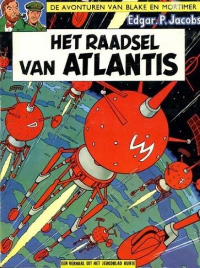 Afbeelding van Blake en mortimer - Raadsel van atlantis - Tweedehands (LOMBARD, zachte kaft)