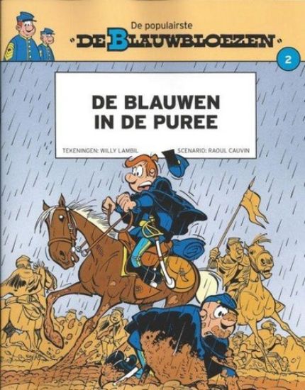 Afbeelding van Blauwbloezen #2 - Blauwen in de puree (laatste nieuws) (DUPUIS, zachte kaft)