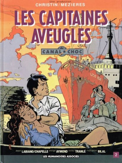 Afbeelding van Canal-choc (fra) #2 - Capitaines aveugles (LES HUMANOIDES ASSOCIES, harde kaft)