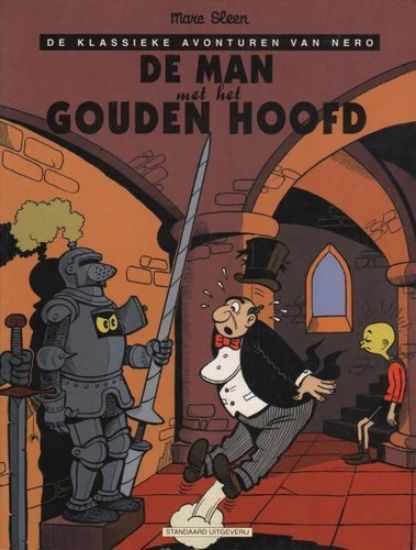 Afbeelding van Nero klassiek #8 - Man met het gouden hoofd - Tweedehands (STANDAARD, zachte kaft)