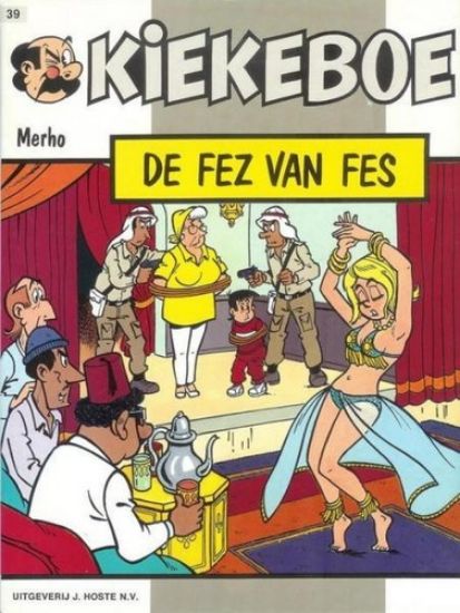 Afbeelding van Kiekeboe #39 - Fez van fes (kleur) (HOSTE, zachte kaft)