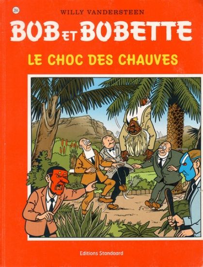 Afbeelding van Bob bobette #284 - Le choc des chauves (STANDAARD, zachte kaft)