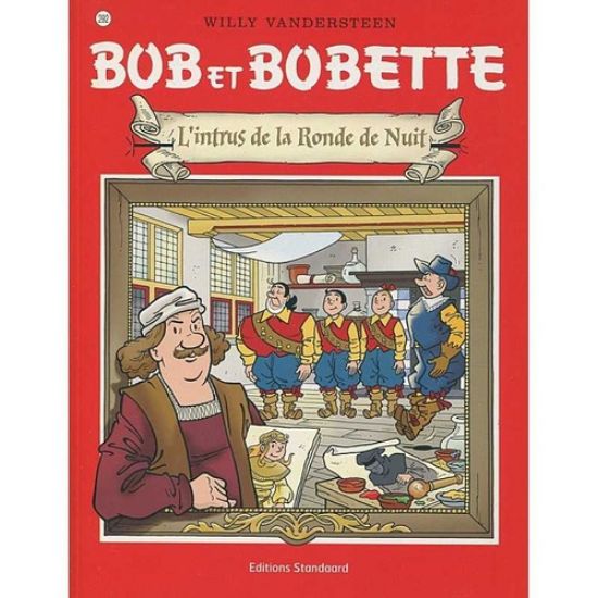 Afbeelding van Bob bobette #292 - L'intrus de la ronde de nuit (STANDAARD, zachte kaft)