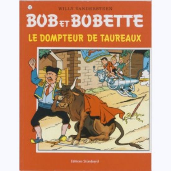 Afbeelding van Bob bobette #132 - Le dompteur de taureaux - Tweedehands (ERASME, zachte kaft)