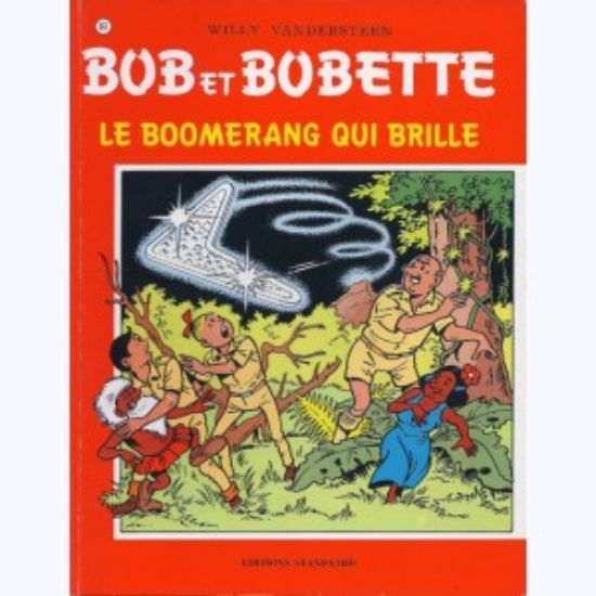 Afbeelding van Bob bobette #161 - Le boomerang qui brille - Tweedehands (ERASME, zachte kaft)